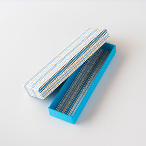 友禅筆箱|格子柄|友禅紙 ペンケース KOSHI-4 | 尚雅堂