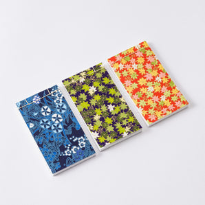 メモ帖 | 和柄 3柄セット No10・11・12 | 京友禅紙 和綴じ | 尚雅堂