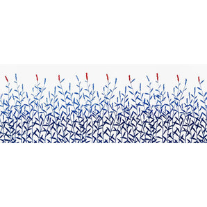 手染め 手ぬぐい | 蓼(たで)柄 | 綿100% | 梨園染 注染 | 戸田屋商店
