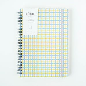 リングノート|A5 方眼|格子柄|友禅紙 KOSHI-5 | 尚雅堂