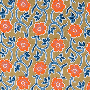 リングノート | A5 方眼 | 植物柄 | 友禅紙 GARDEN1 | 尚雅堂