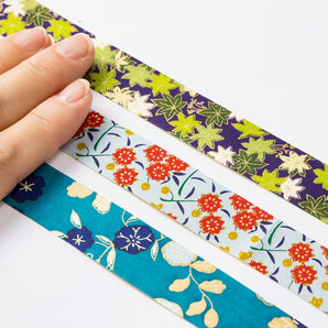 友禅和紙 テープシール | 3柄セット | No49・52・54 | 尚雅堂