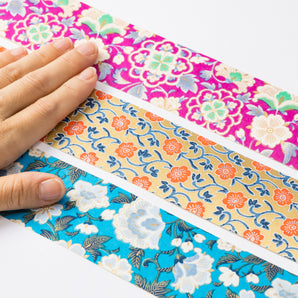 友禅和紙 テープシール | 3柄セット | Wide GARDEN1・3・4 | 尚雅堂