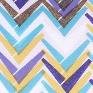 手捺染 手ぬぐい | 舞妓衿柄 | 浅葱色 / 赤紅 | 綿 (特岡生地) | 京都 都もだん