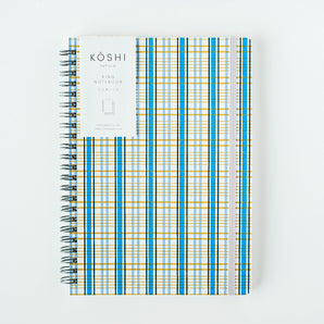 リングノート|A5 方眼|格子柄|友禅紙 KOSHI-4 | 尚雅堂
