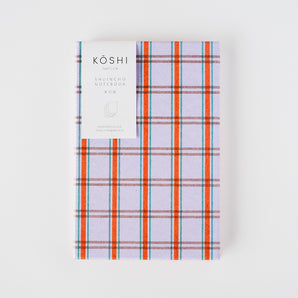 御朱印帳|A5|格子柄|京友禅紙 朱印帖 KOSHI-1 | 尚雅堂