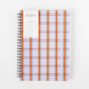 リングノート|A5 方眼|格子柄|友禅紙 KOSHI-1 | 尚雅堂