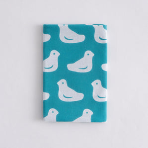 手ぬぐい|綿100%|コットン|注染|鳩笛 水色 かまわぬ