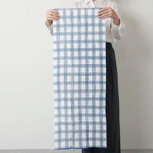 手染め 手ぬぐい | 十七格子 | 綿100% | 梨園染 注染 | 戸田屋商店