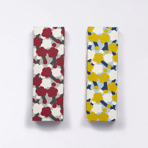 ペンケース|梅柄|手染め和紙 筆箱 日本製|幸せの文様シリーズ 小物入れ【 Fuwa Market オリジナル 】