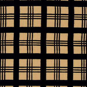 手染め 手ぬぐい | 弁慶格子柄 | 綿100% | 梨園染 注染 | 戸田屋商店