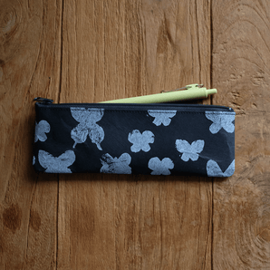 和紙 ペンケース | mina perhonen | memoria ブラック | 携帯用ハブラシケース | SIWA