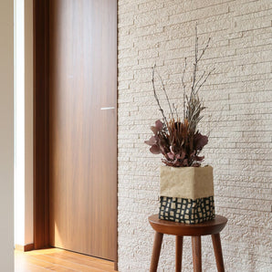 和紙 収納ボックス Sサイズ | SAMIRO YUNOKI | 収納用品 鉢カバー | SIWA