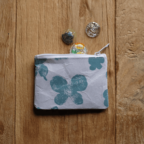 和紙 コインケース | mina perhonen | w memoria ダークピンク | カードケース 小銭入れ | SIWA