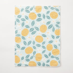 かや織ふきん | 夏みかん | 綿100% かや織5枚重ね  | 中川政七商店