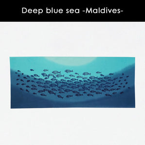 Maldives|Nijiyura|Tenugui Hand Towel