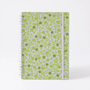 リングノート | A5 方眼 | 小花柄 | 友禅紙 TONE2 | 尚雅堂 尚雅堂