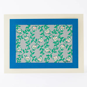 Holzschnittdruck | Taizengusa (Matsuyoigusa) | Von Harada Toshiko | Kyoto Interia Art | Chikumin-dō Chikumin-dō