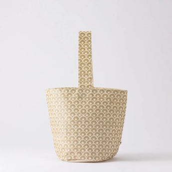 Wanhando爪套包 | Pineapple青海波竹節紋製 | 沖繩島之音島之音