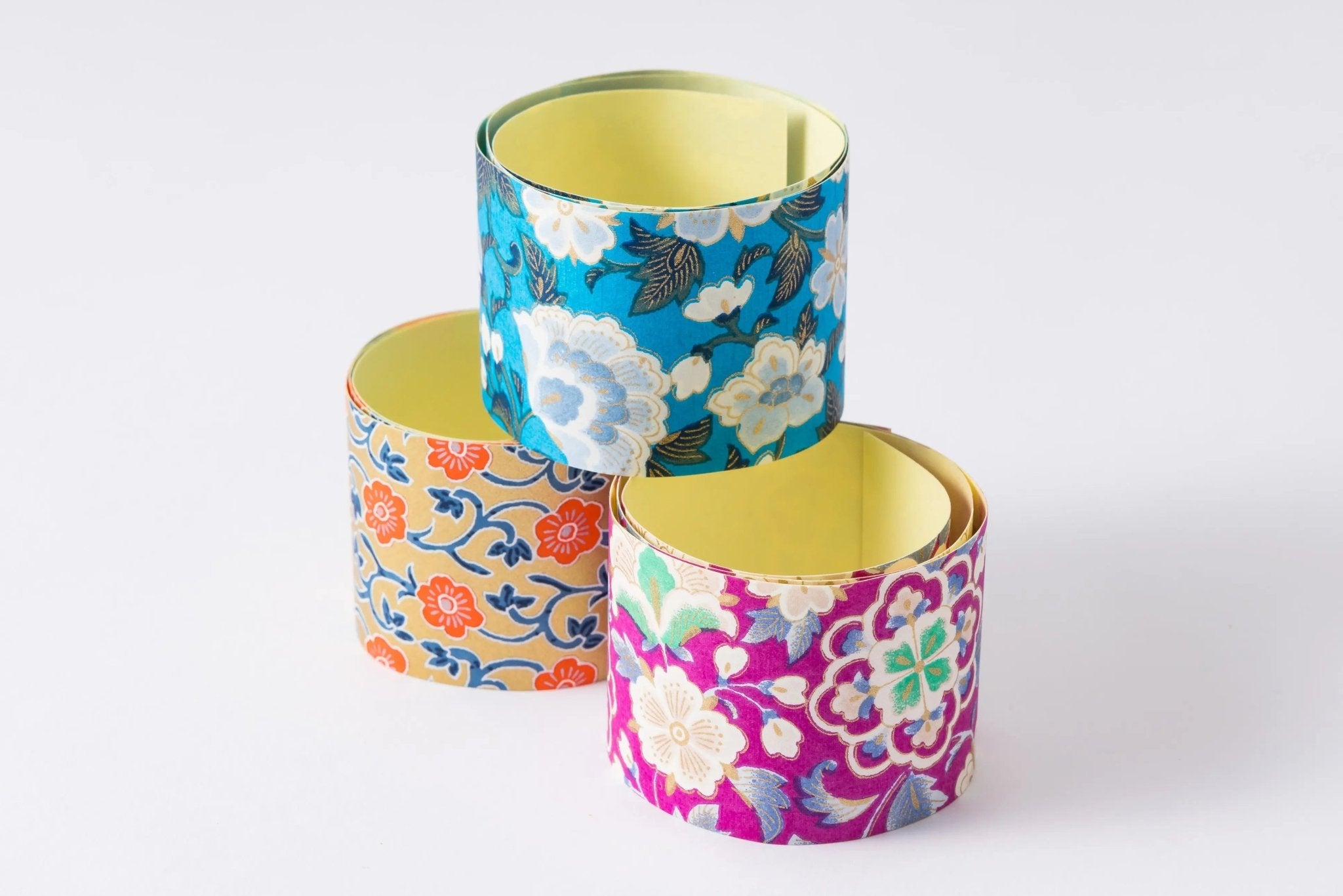 3 Pattern Set Yuzen Washi Tape Sticker | 3 pattern set | Wide GARDEN1, 3, 4 | Shogado ...