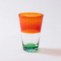 Biagurasu - Sunset of the Ripples | Ryukyu Glass Tumbler | Okinawa RYUKYU GLASS WORKS Sea Breeze RYUKYU GLASS WORKS Sea Breeze