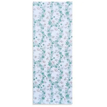 手抓染 手ぬぐい | 楓與芒草 | 斑駁色 / 丁子色 | 絲織品（特岡生地）| 京都 都もだん 都もだん