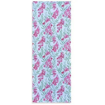 手拈染 手拈織 | 三片葉子與枝條交錯柳樹×皺褶色 | 絹（特岡生地） | 京都 都もだん 都もだん