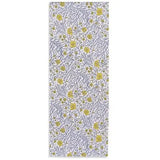 手抓染 手拭 | 楼梅与猫柳枝 | 白 / 青磁 / 浅葱色 | 绉（特冈产地） | 京都 都もだん 都もだん