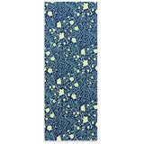 手抓染 手拭 | 楼梅与猫柳枝 | 白 / 青磁 / 浅葱色 | 绉（特冈产地） | 京都 都もだん 都もだん