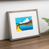 手摺木版畫 | 鴨川 | 竹中健司 作 | 京都 互動藝術 | 竹篠堂 竹篠堂