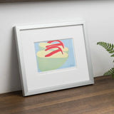 木刻版畫 | 京都時間 輕輕地 | 加藤光穗 作 | 京都 版畫藝術 | 竹篠堂 竹篠堂