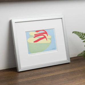 Holzschnitt | Kyoto Zeit Poppuri | Hikari Kato Werk | Kyoto Interia Art | Takemido Takemido