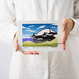 木版畫 | 清水寺 | 竹中健司 作 | 京都 日本製 版畫藝術 | 竹笹堂 竹笹堂