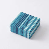 KASURI SHIMA絣4點組合 | 波奇袋 葉脈 小箱子 迷你茶罐 | 沖繩 島之音 島之音