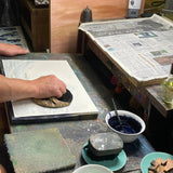 木版畫 | 京都時間 舞妓 | 加藤光穗 作 | 京都 版畫藝術 | 竹笹堂 竹笹堂