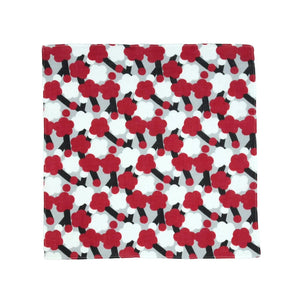 半纱|梅枝|手染生地 帆布 纯棉100% 织物 柔和的塔欧尔 双层盖布 日本制造|幸福的样子 【 Fuwa Market 原創商品 】 Fuwa Market