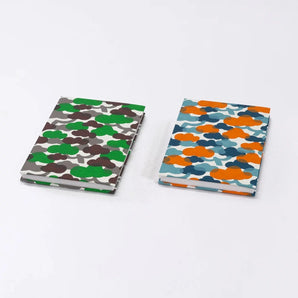 御朱印帖｜大判尺寸 (B6) ｜松栢｜手染和紙 朱印帖 蛇腹式 日本製｜京都職人手工製作 【 Fuwa Market 原創商品 】 Fuwa Market