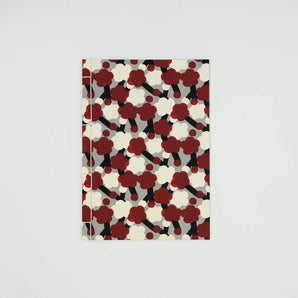 和紙筆記本｜A5｜梅花｜手染和紙 筆記本 文具 日本製｜幸福的文樣 【 Fuwa Market 原創商品 】 Fuwa Market