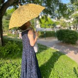HiraTen 播州織 日傘 長傘 ペイズリー ゴールド