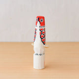 置物 古代風 赤 / 黒 2體套裝 | 內部裝飾 | 𩸽野一刀彫 𩸽野一刀彫