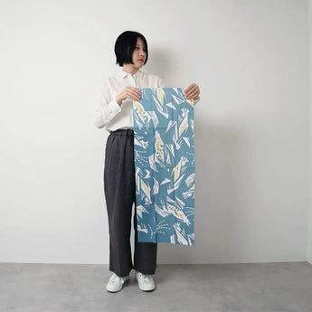 冬季　黑・藍｜Aobato｜手繪 Aobato