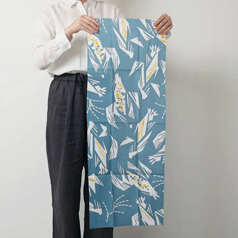 冬季　黑・藍｜Aobato｜手繪 Aobato