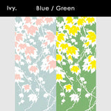 つた　グリーン・ブルー｜Aobato｜手繪 Aobato