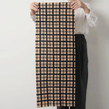 手拭 | 弁慶格子紗布 | 絲綿100% | 梨園染 注染 | 戸田屋商店 戸田屋商店（梨園染）