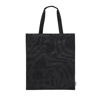 Washi-Totebag | SAMIRO YUNOKI SIWA FLAT Bag Schwarz L Größe | SIWA SIWA