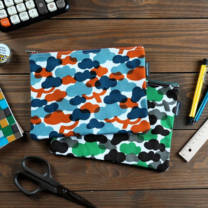 Flatto波奇｜松树｜手染生地 伞布 绢100% 纯棉 波奇 日本制造｜幸福的文様 【 Fuwa Market 原創商品 】 