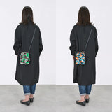 がま口 (縦型 / 大) ｜松柄｜手染め帆布 スマホショルダー 日本製｜京都職人仕上げ 【 Fuwa Market オリジナル 】 Fuwa Market