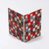 御朱印帖｜大判サイズ (B6) ｜市松柄｜手染め和紙 朱印帖 蛇腹式 日本製｜京都職人仕上げ 【 Fuwa Market オリジナル 】 Fuwa Market