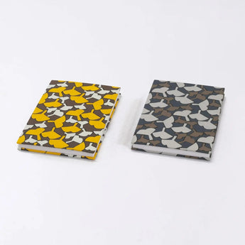 御朱印帖｜大判尺寸 (B6) ｜銀杏柄｜手染和紙 御朱印帖 蛇腹式 日本製｜京都職人手工製作 【 Fuwa Market 原創商品 】 Fuwa Market