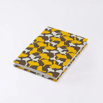 御朱印帖｜大判サイズ (B6) ｜銀杏柄｜手染め和紙 朱印帖 蛇腹式 日本製｜京都職人仕上げ 【 Fuwa Market オリジナル 】 Fuwa Market